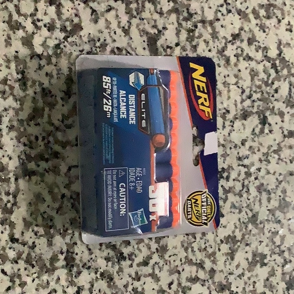 Nerf Elite Blue and Orange Darts